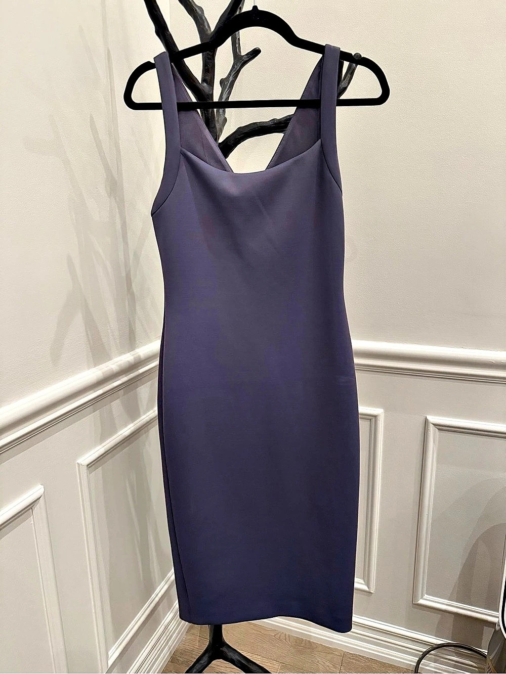 Marciano Midi Dress Purple Size Medium Like New